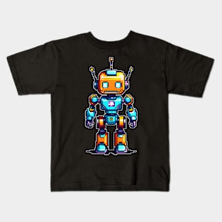 Pixel Robot Kids T-Shirt